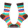 Colorful Fashion Design High Quality Combed Cotton Stripes Business Casual Socks