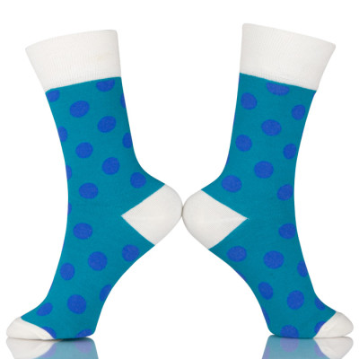 Fashion Women Cotton Soft Socks Wave Point Comfortable Sock Ladies Cool Socks