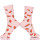 Cartoon Pattern Watermelon Art Socks Fruit Kawaii Short Casual Socks Spring Summer Color