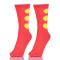 New Cute Fashion Novelty Funny Women Sock Autumn Comfortable Breathable Red Socks