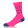 Funny Print Pattern Standard Knitted Pink Socks Sweat-Absorbent