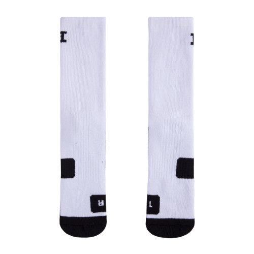 Custom Athletic Sublimated Hockey Blank White Sublimation Socks