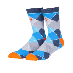 Wholesale Custom Fashion Design Colorful Thigh Knee Knitting Sock