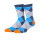 Wholesale Custom Fashion Design Colorful Thigh Knee Knitting Sock