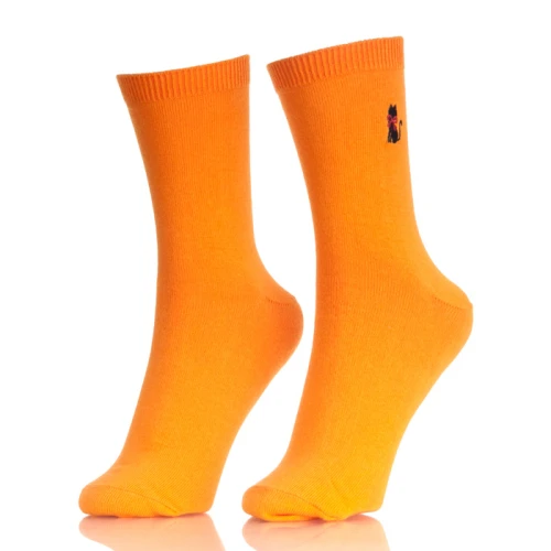 Fashion Cotton Cute Hot New Hosiery Solid Socks Mid Tube Socks Candy Color Women