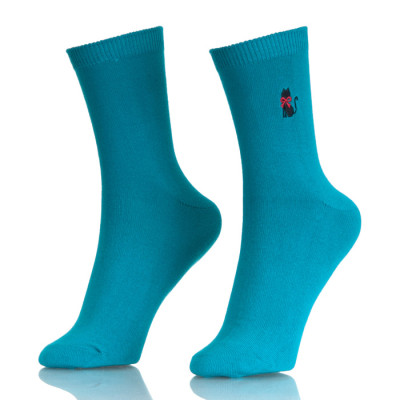 Fashion Cotton Cute Hot New Hosiery Solid Socks Mid Tube Socks Candy Color Women