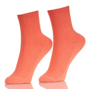 Female Socks Black Pink Blue Yellow Green Red Cotton Women Ankle Girls Casual Colorful Socks