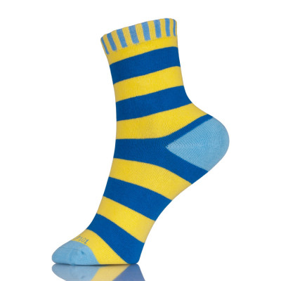 Eco-friendly Fun Crazy Cotton Star Pattern Socks For Women