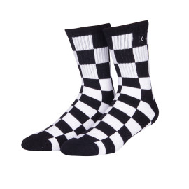 Factory Price Wholesale Anti-slip Outdoor Sports Custom Black And White Socks