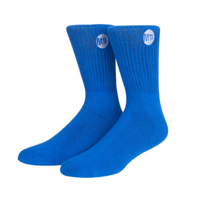 Mens Blue Dress Crew Socks ,Colorful Funky Fashion Socks Men Top Quality Compression Socks