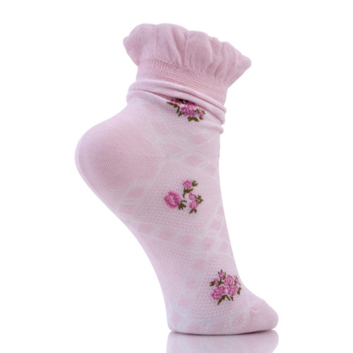 Cute Ankle Cotton Frilly Lace Boot Socks Womens