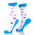 Fun Crew Dress Smile Socks Womens