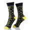 Womens Trendy Patterned Crew Socks Fashion