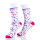 Womens Trendy Patterned Crew Socks Fashion