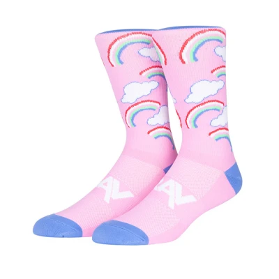 Manufacture New Colorful Make Your Own Ankle Custom Cartoon Tube Socks Men