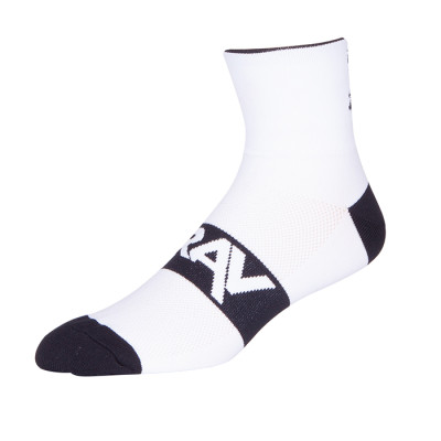 Zhuji Fashion 100% Cotton Novelty Tube White Athletic Anti Slip Cycling Bike Socks