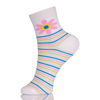 Really Nice Trendy Womens Socks Flower Patterned
