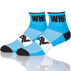 With Bikes On Blue Cycling Socks Women
