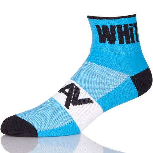 With Bikes On Blue Cycling Socks Women