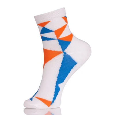 Short Plaid Pattern Ankle Socks Women