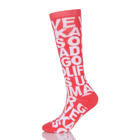 Athletic Long Compression Socks Fancy Color