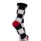 Black And White Athletic Crew Socks