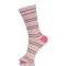 Bulk Wholesale Colorful Stripes Tube Socks Pink