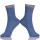 Anti-Foul Black Combed Cotton Socks Custom