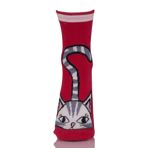 Cute Cat Funny Socks Red Sox