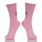 Bulk Wholesale Custom Crew Pink Socks