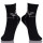 Custom Black Athletic Crew Socks With Logo