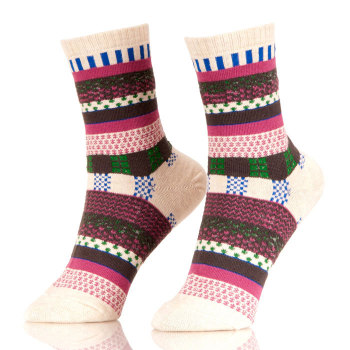 Blank 5%Spandex Cotton Men'S Socks Cute