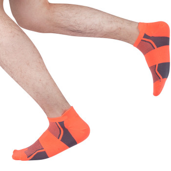 Resistant Cushioned Ankle Sock Running Compression Arch Support Athletic Low Cut Socks