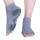 Non Slip Yoga Pilates Barre Grip Socks, Non Skid, Open Foot Sock (Custom Size)