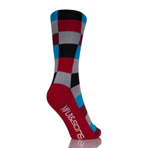 Loafer Patterned Colorful Mens Dress Socks