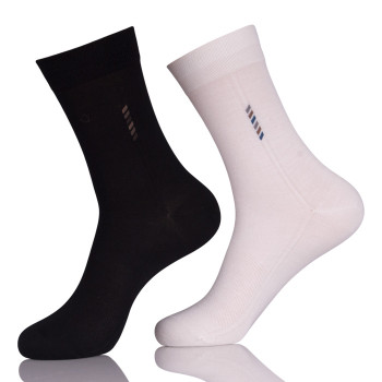 Custom Black Business Job Dress 100% Bamboo Socks Mens