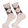 Custom White Conti Sock Knitting