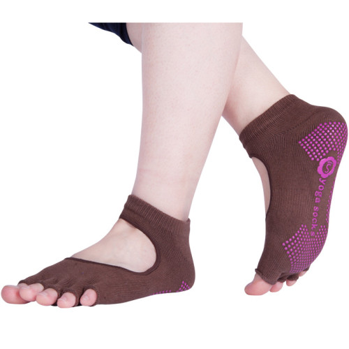 Yoga Socks For Women Non Slip, Toeless Non Skid Sticky Grip Socks