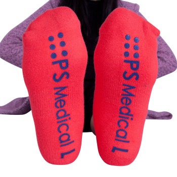 Women's Full Toe Grip Non-Slip For Ballet, Yoga, Pilates, Barre Toe Socks