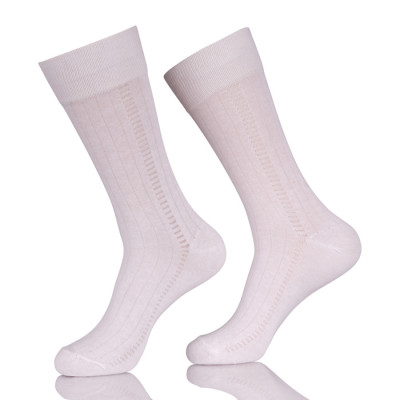 Custom Quality 100% Polyester White Socks