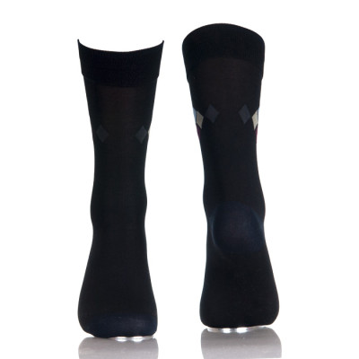 Mens 100 Cotton Socks Black