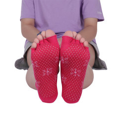 Yoga Pilates Grip Toe Socks For Yoga Women