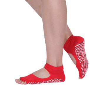Japan Five Toe Socks Pilates Socks Anti Slip