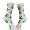 Custom Design Cotton Maple Leaf Socks
