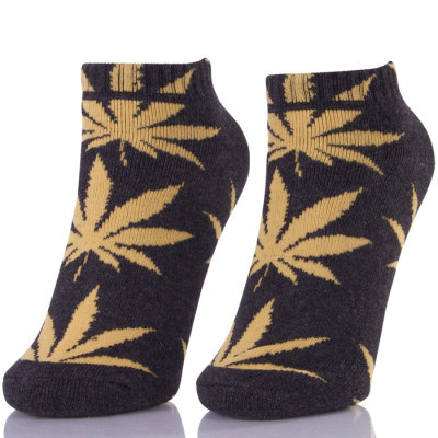 Brand HUFNAGEL Weed Ankle Socks Men In Stock