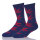 Custom Design Cotton Maple Leaf Socks