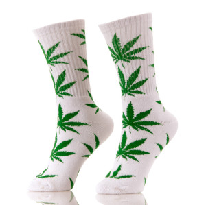 Cotton High Quality Weed 100% Hemp Socks