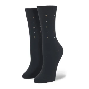 Custom Black Dress Socks Men Cotton