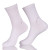 Mens Combed Cotton White Dress Socks