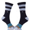 Mens Athletic Skateboard Socks Custom Logo Color